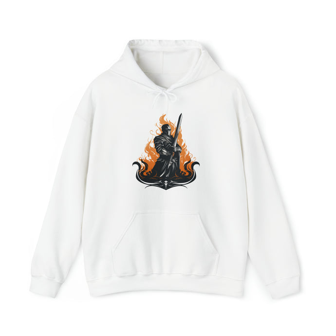 Fireborn Knight (Unisex Hooded Sweatshirt)