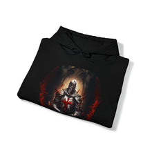 Load image into Gallery viewer, More Than Conqueror Knight (Unisex Hooded Sweatshirt)
