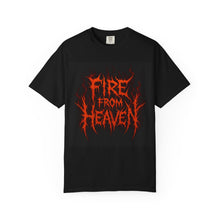 Load image into Gallery viewer, Fire From Heaven T-Shirt — Heavy Metal Graphic Tee
