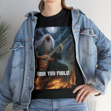 Load image into Gallery viewer, Mosh you Fools! T-shirt of mythical metal brutality! 🤘
